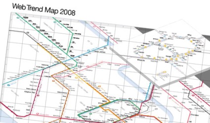 informationarchitects.jp web trend map 2008